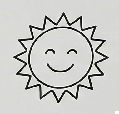 a drawing of a sun with a smile.webp